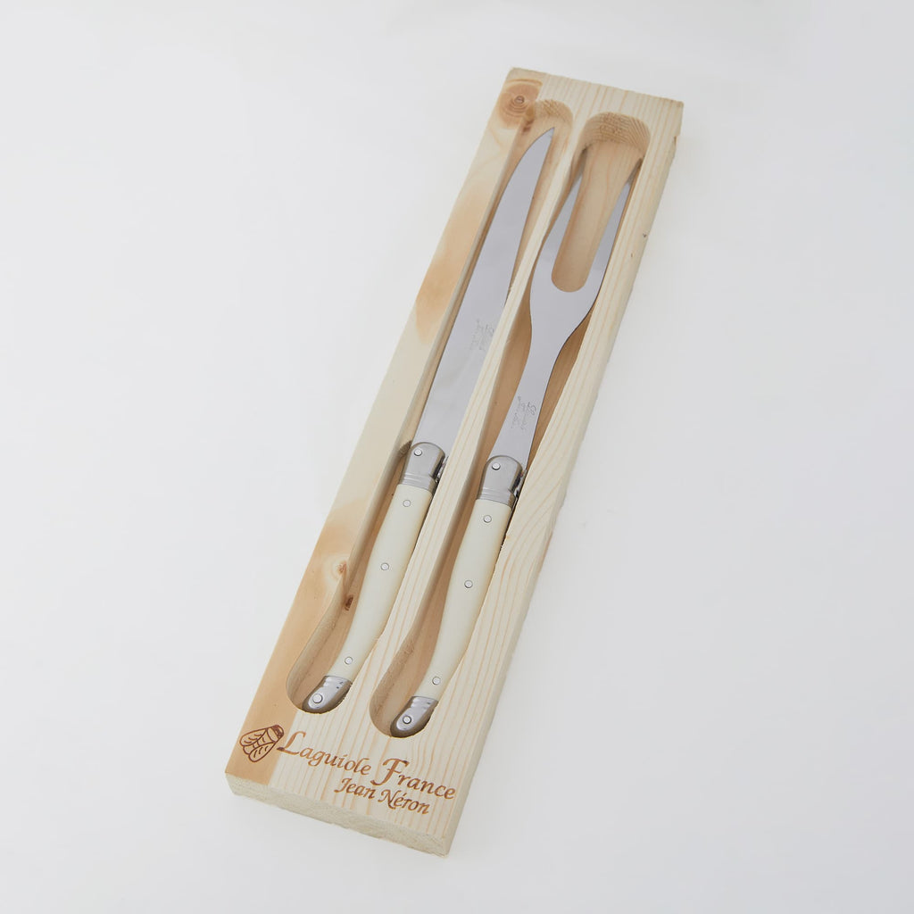 French Carving Set - Ivory