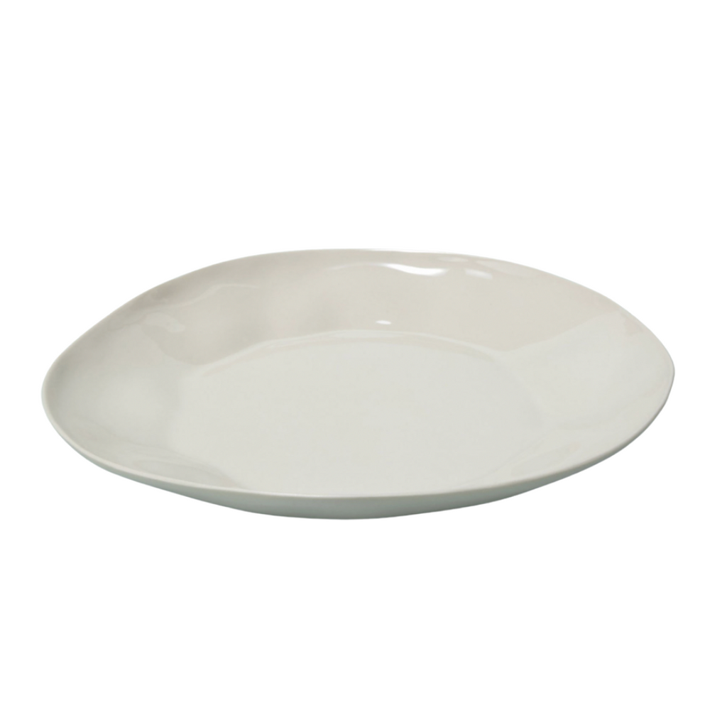 Stoneware Dinner Plates - White
