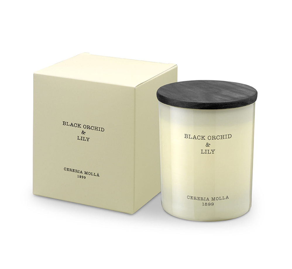 Boutique 8oz Black Orchid and Lily Candle